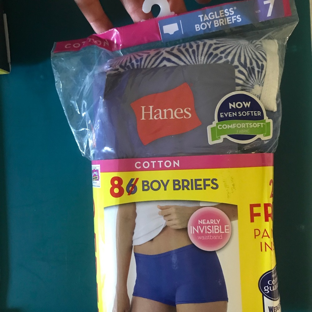 Boy short briefs. Never opened.